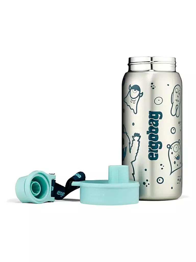 ERGOBAG | Botella de agua de acero inoxidable petróleo |
