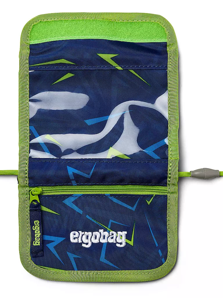 ERGOBAG | Brustbeutel - Spitzenreit Bär | Azul oscuro