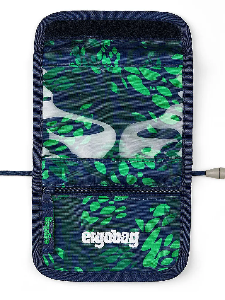 ERGOBAG | Brustbeutel DrachenbezwingBär | Negro