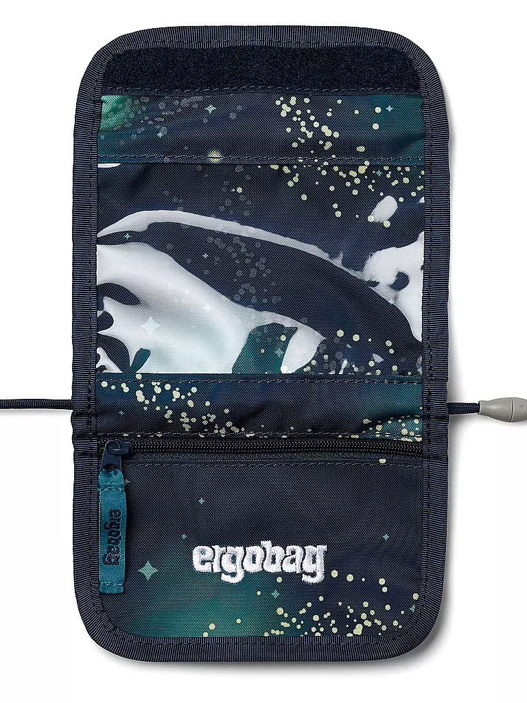 ERGOBAG | Brustbeutel RaumfahrBär | Azul oscuro