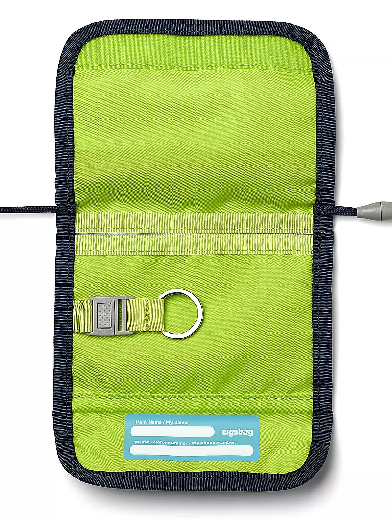 ERGOBAG | Brustbeutel RaumfahrBär | Azul oscuro