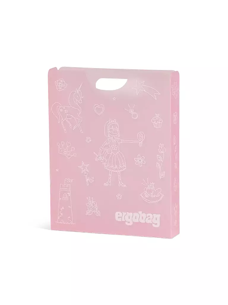 ERGOBAG | Caja para cuadernos Princesa | Rosa