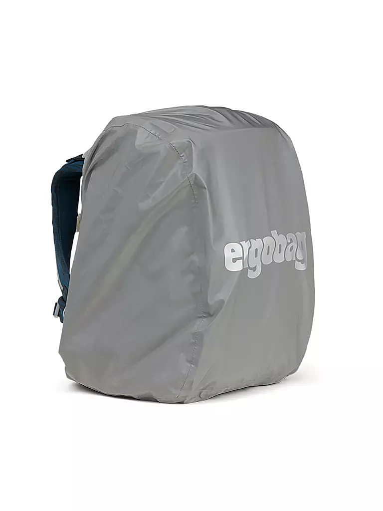 ERGOBAG | Capa de lluvia reflectante gris | Gris