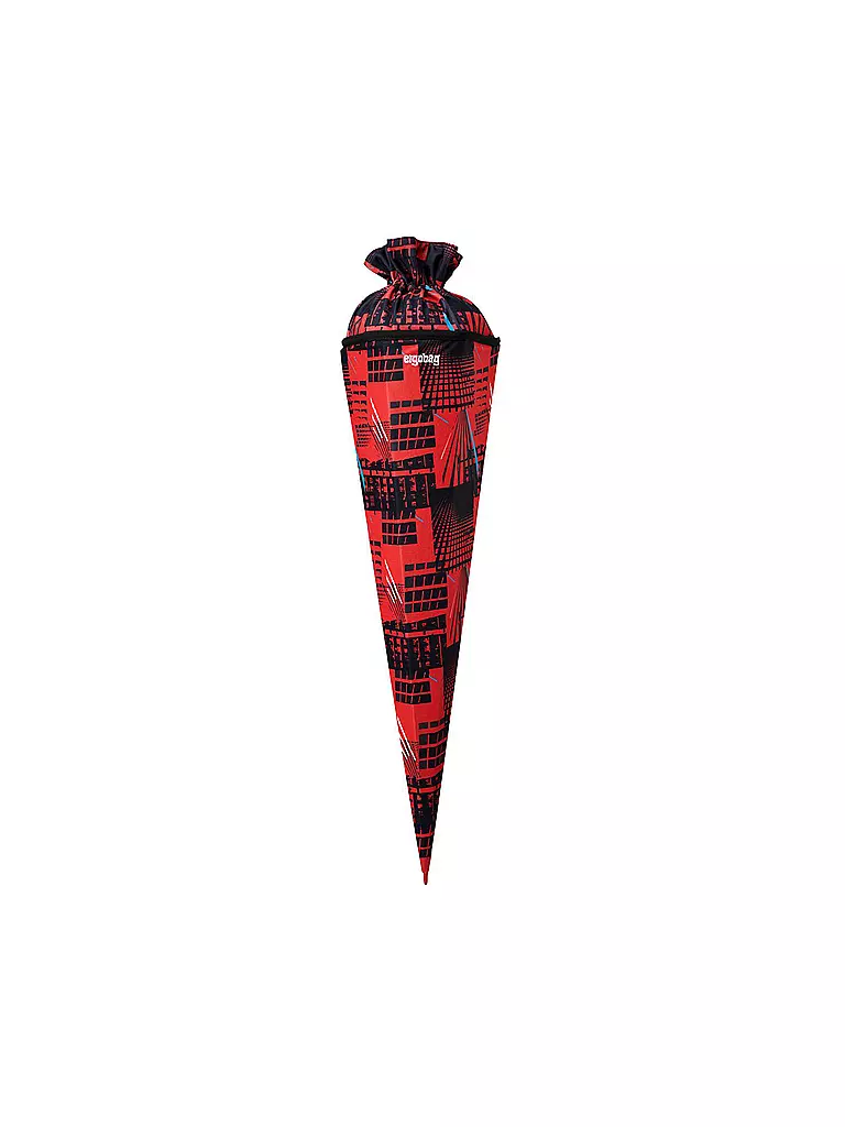 ERGOBAG | Cono escolar AlarmaBäreitschaft | Rojo