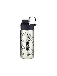 ERGOBAG | Botella de agua de acero inoxidable Lila | Negro