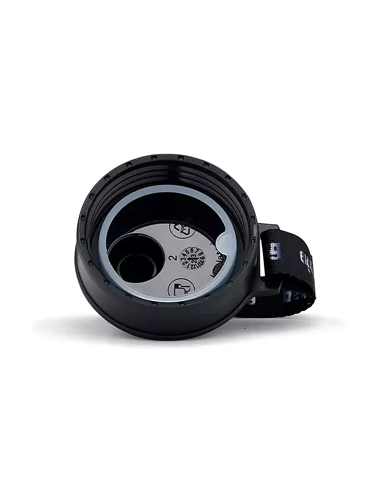 ERGOBAG | Edelstahl Trinkflasche Schwarz | Negro