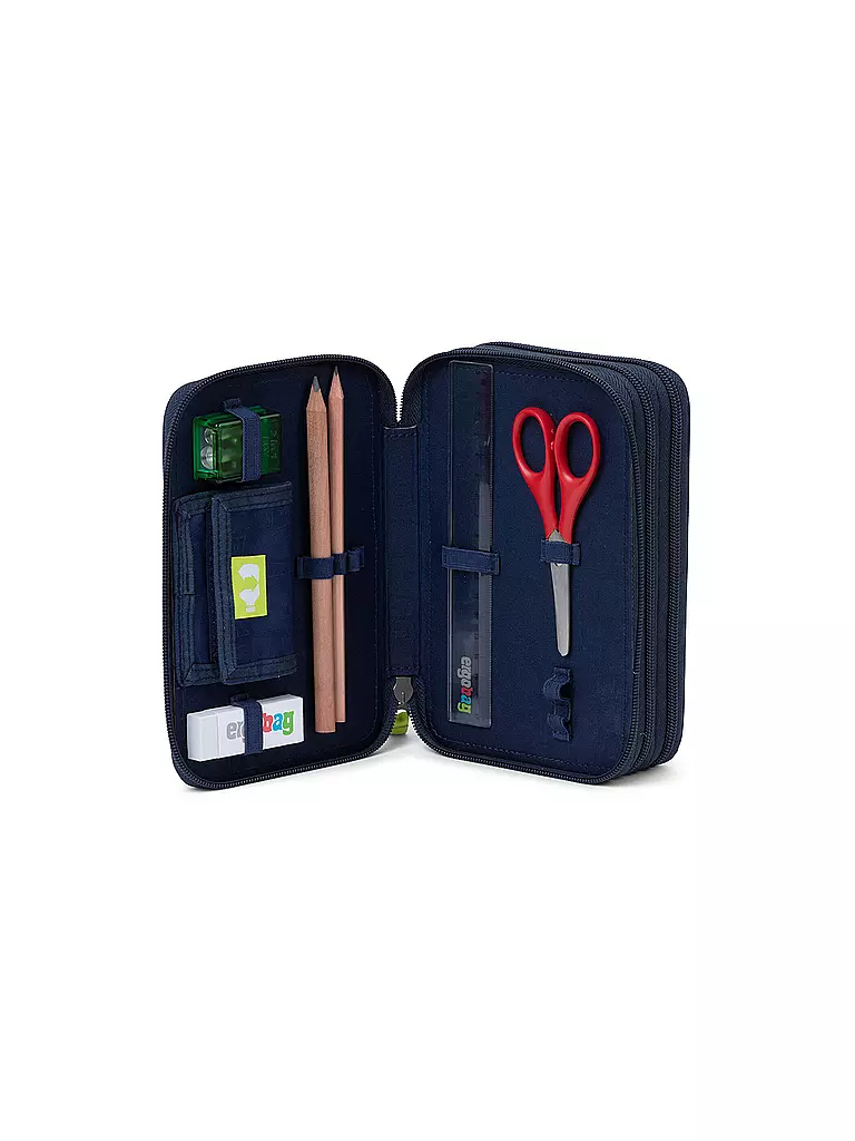 ERGOBAG | Estuche - Maxi Estuche Oso Buzo | Lila