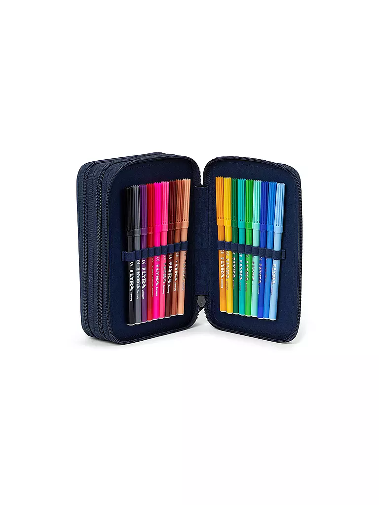 ERGOBAG | Estuche - Maxi Estuche Oso Buzo | Lila