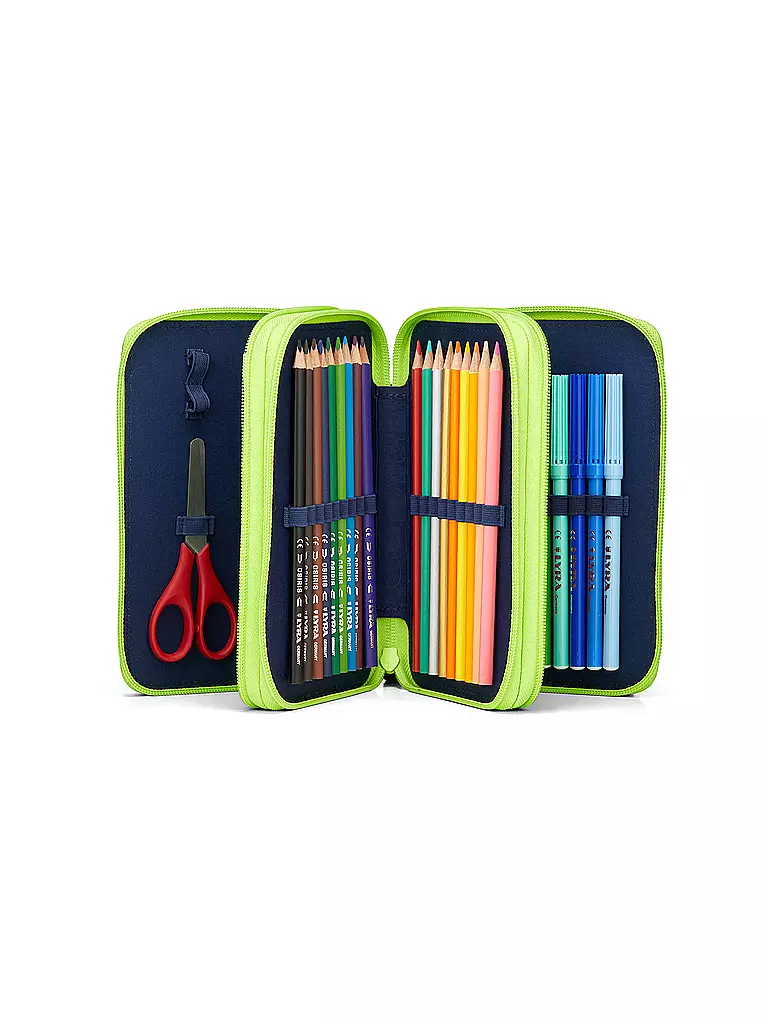 ERGOBAG | Estuche - Maximäppchen CyBär Race | Negro