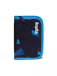 ERGOBAG | Set de mochila escolar de 6 piezas Cybär Race | Negro