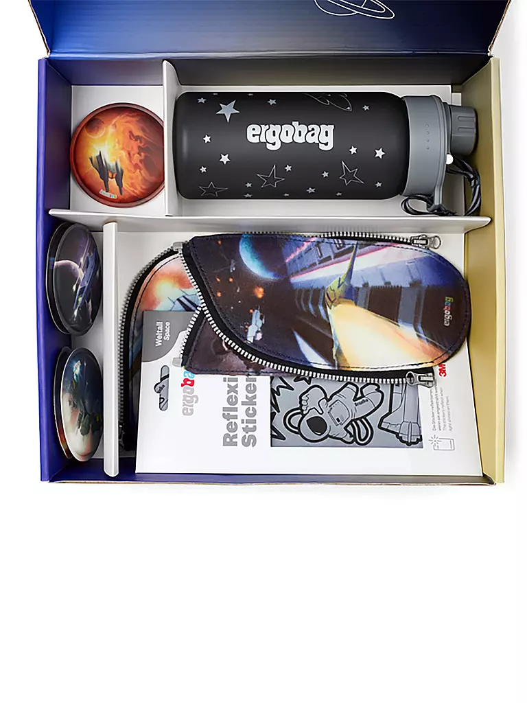 ERGOBAG | Fan Box - Espacio | Azul oscuro