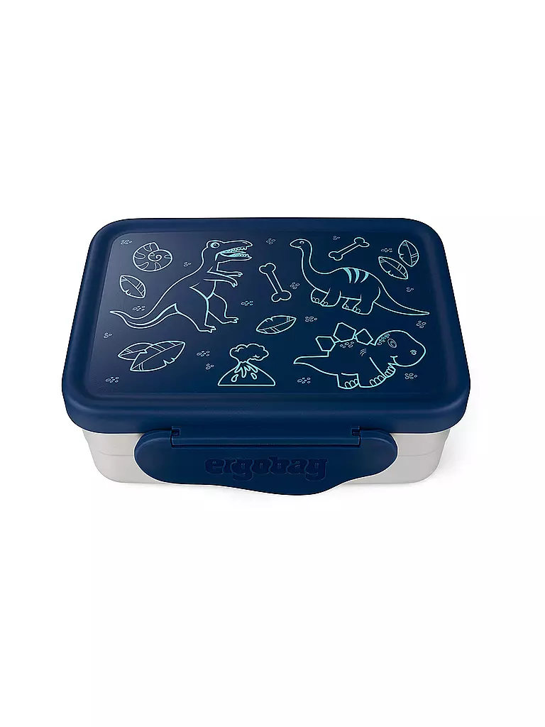 ERGOBAG | Fiambrera de acero inoxidable azul | Azul oscuro