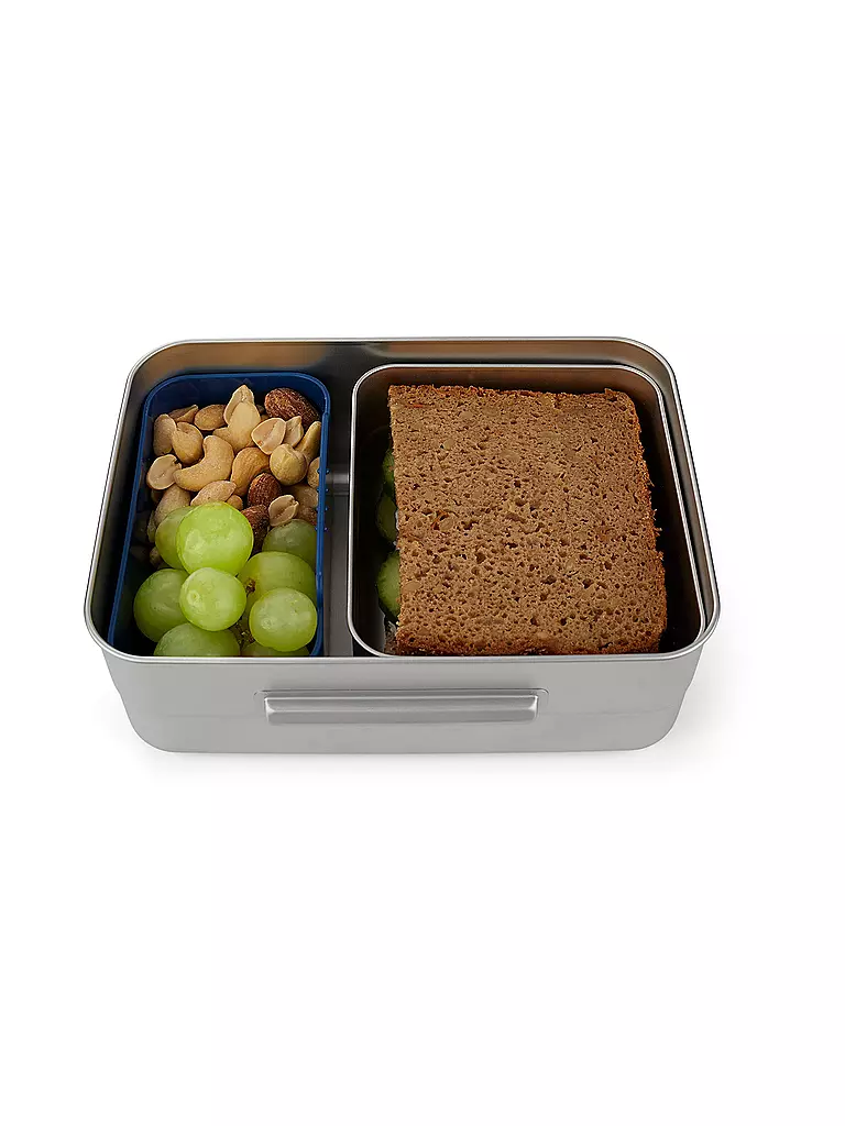 ERGOBAG | Fiambrera de acero inoxidable azul | Azul oscuro