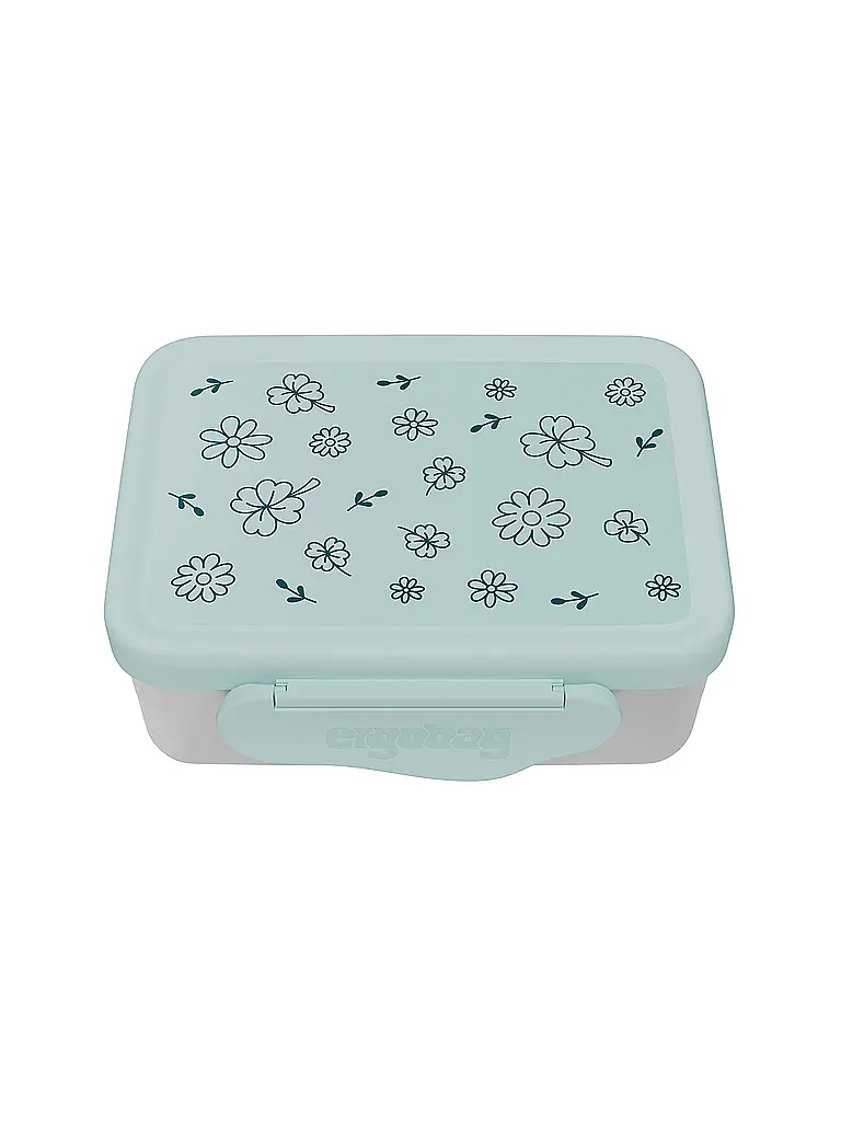 ERGOBAG | Fiambrera de acero inoxidable Flores | Menta