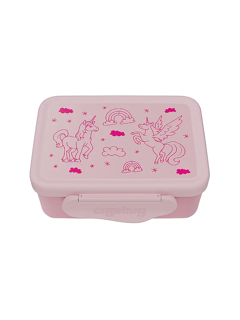 ERGOBAG | Fiambrera de acero inoxidable Unicornio | Rosa