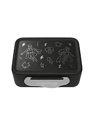 ERGOBAG | Fiambrera de plástico Superhéroe | Negro
