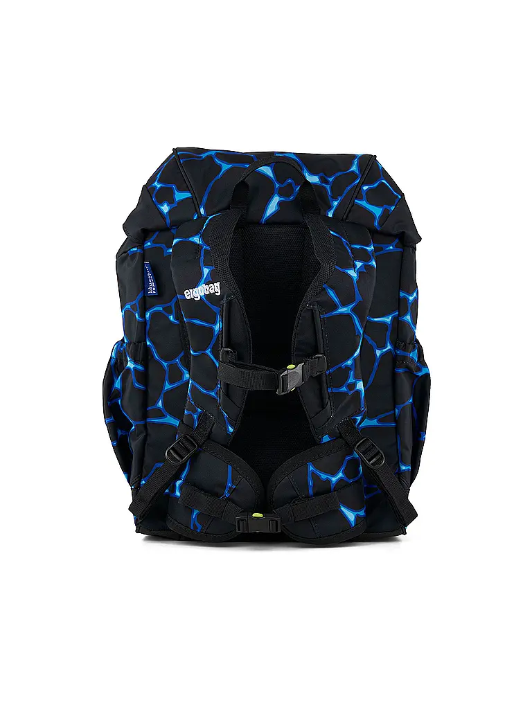ERGOBAG | Kinder Rucksack Mini Bärassic Garden  | Negro