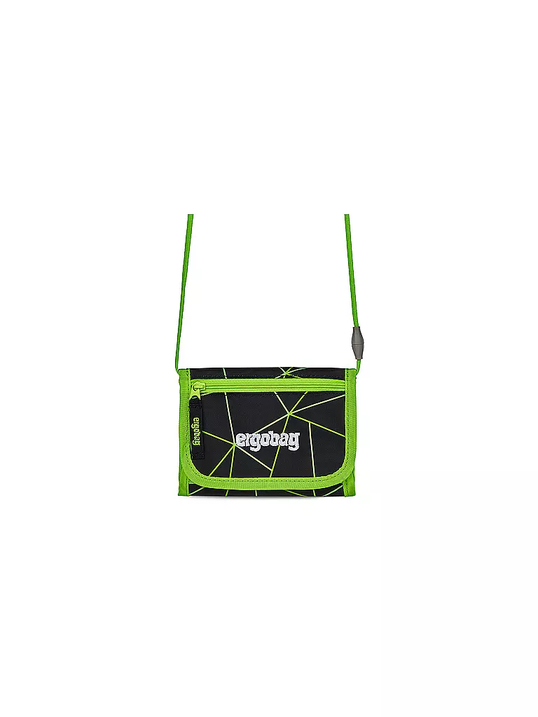 ERGOBAG | Monedero de cuello - Cy Bär Race | Negro