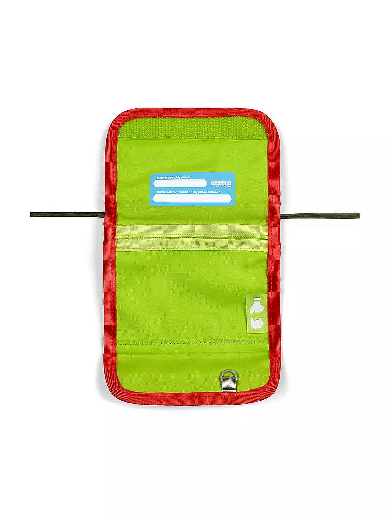 ERGOBAG | Monedero de cuello Lumi - FeuerspeiBär | Oliva