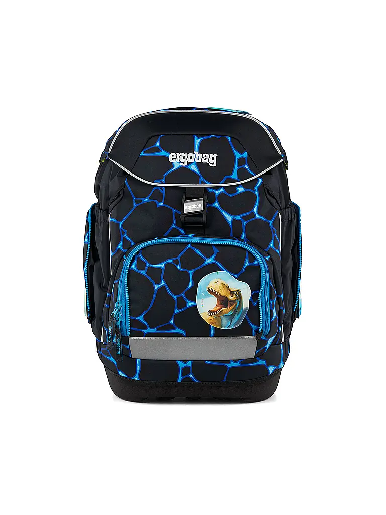 ERGOBAG | Schulrucksack Set 6tlg Pack Bärassic Garden  | Negro