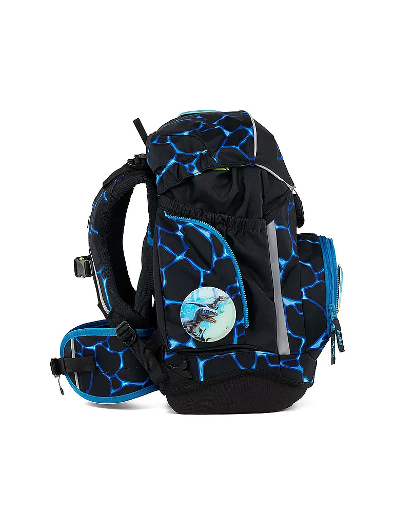 ERGOBAG | Schulrucksack Set 6tlg Pack Bärassic Garden  | Negro