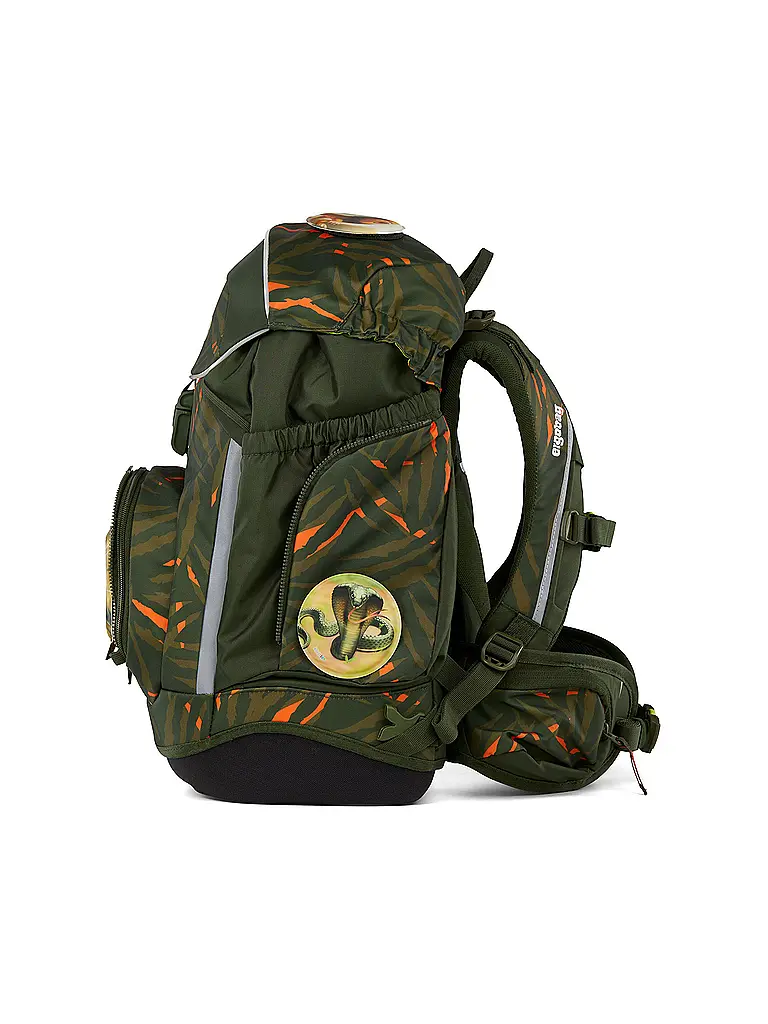 ERGOBAG | Schulrucksack Set 6tlg Pack ExBärdition | Negro