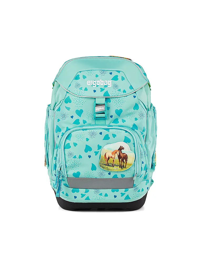 ERGOBAG | Schulrucksack Set 6tlg Pack ReitBärtraum | Turquesa