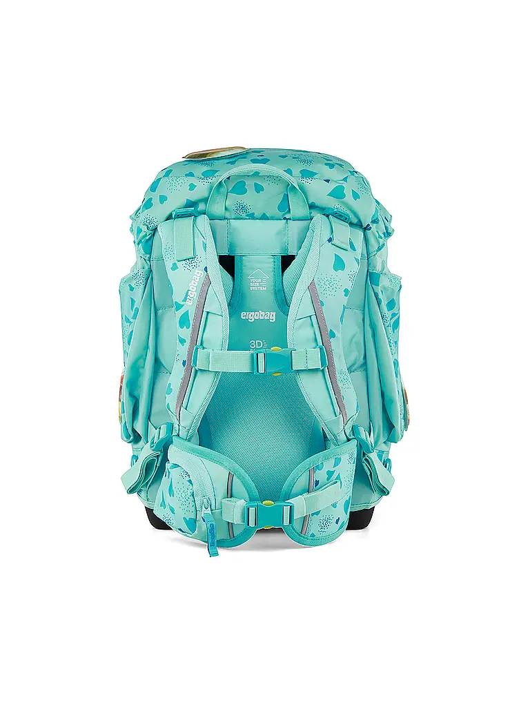 ERGOBAG | Schulrucksack Set 6tlg Pack ReitBärtraum | Turquesa
