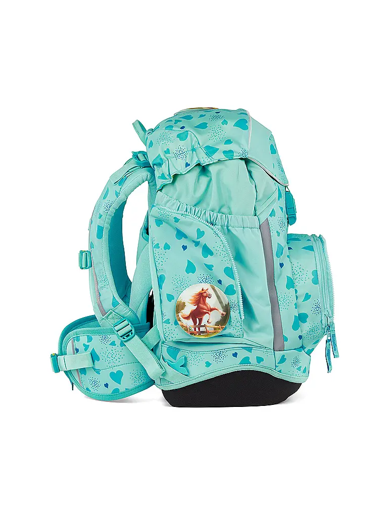 ERGOBAG | Schulrucksack Set 6tlg Pack ReitBärtraum | Turquesa