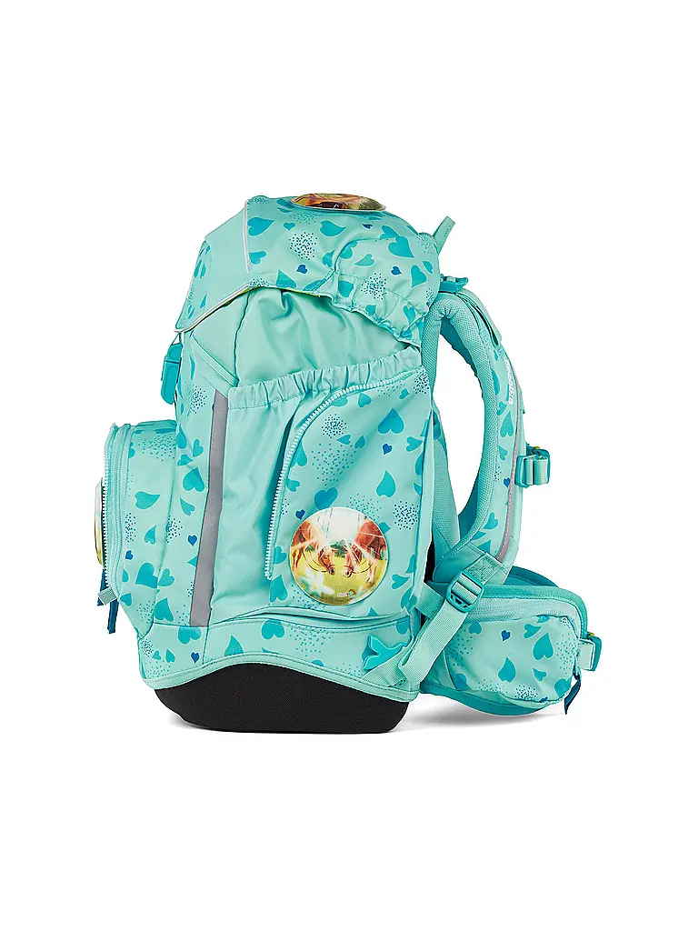 ERGOBAG | Schulrucksack Set 6tlg Pack ReitBärtraum | Turquesa