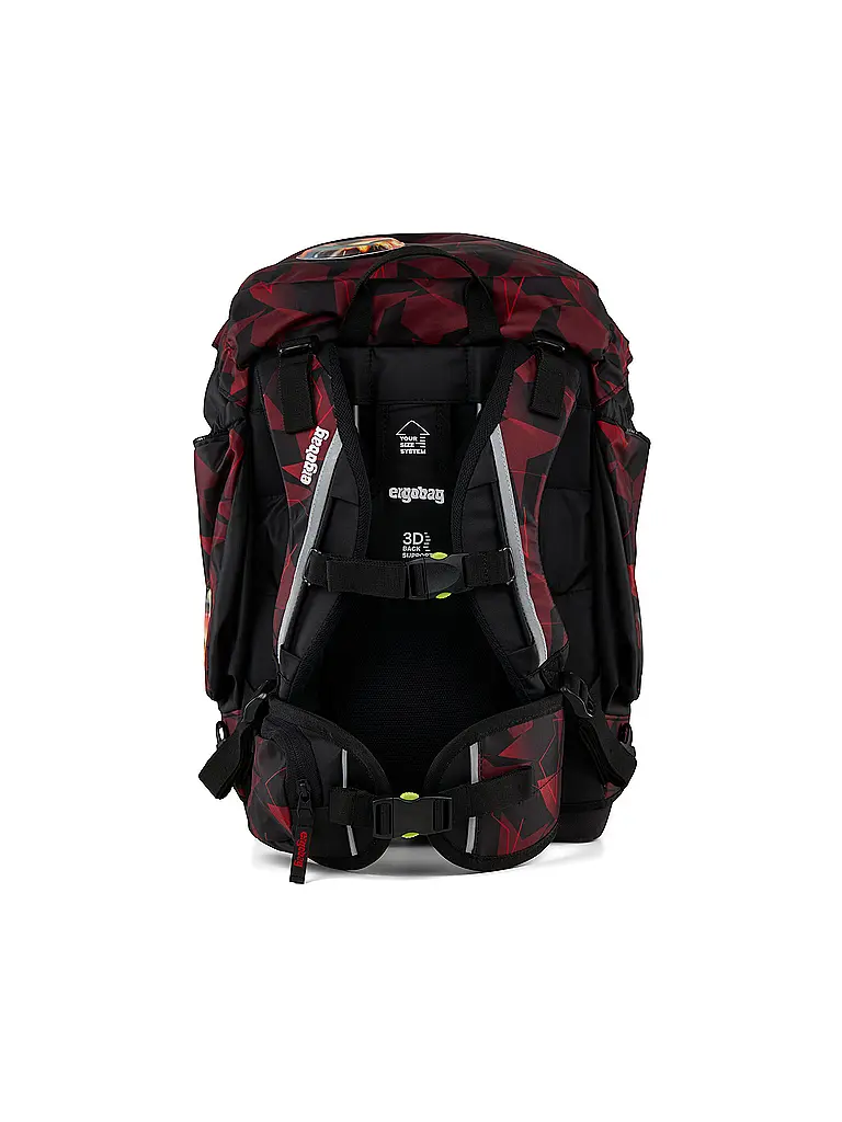 ERGOBAG | Schulrucksack Set 6tlg Pack UnaufhaltBär | Negro