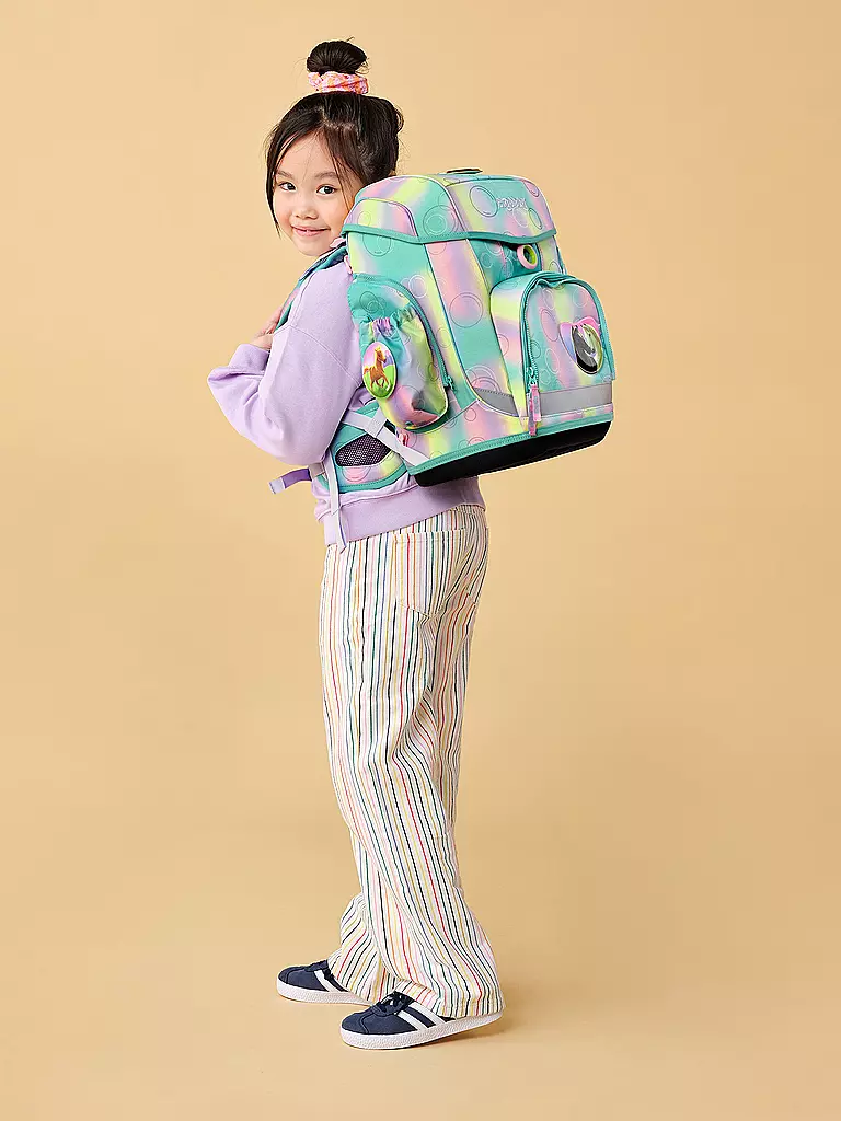 ERGOBAG | Schultasche Set 5tlg CUBO LIGHT ZauBärwelt  | Multicolor