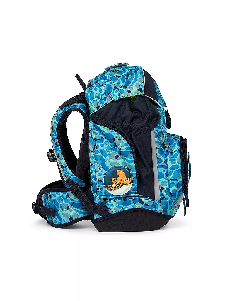 ERGOBAG | Schultasche Set 5tlg Pack MRP Abtauchbär | Azul
