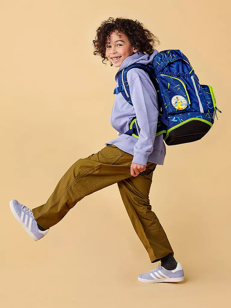 ERGOBAG | Schultasche Set 6tlg Pack Spitzenreitbär | Azul oscuro