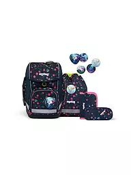 ERGOBAG | Schultaschen Set 5tlg Cubo - hantBärsiewelt | Negro