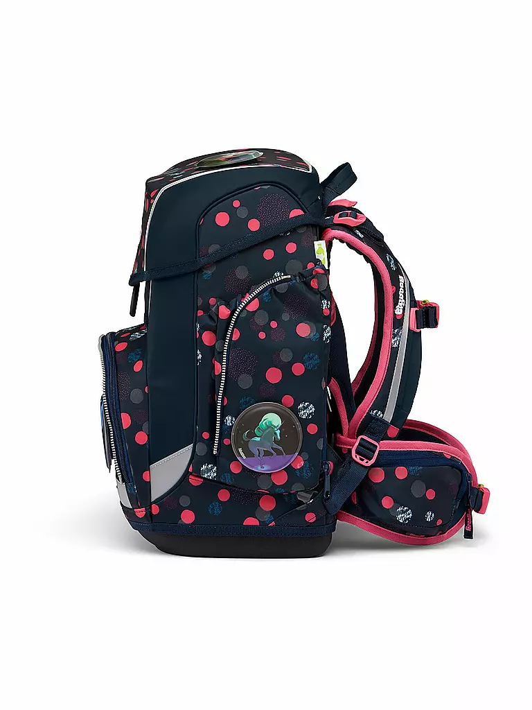 ERGOBAG | Schultaschen Set 5tlg Cubo - hantBärsiewelt | Negro