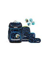 ERGOBAG | Schultaschen Set 5tlg CUBO Bärassic Garden  | Negro