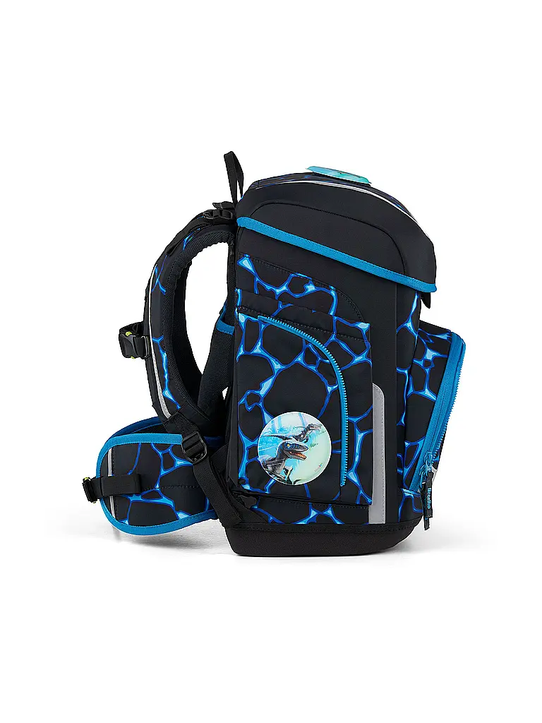 ERGOBAG | Schultaschen Set 5tlg CUBO Bärassic Garden  | Negro