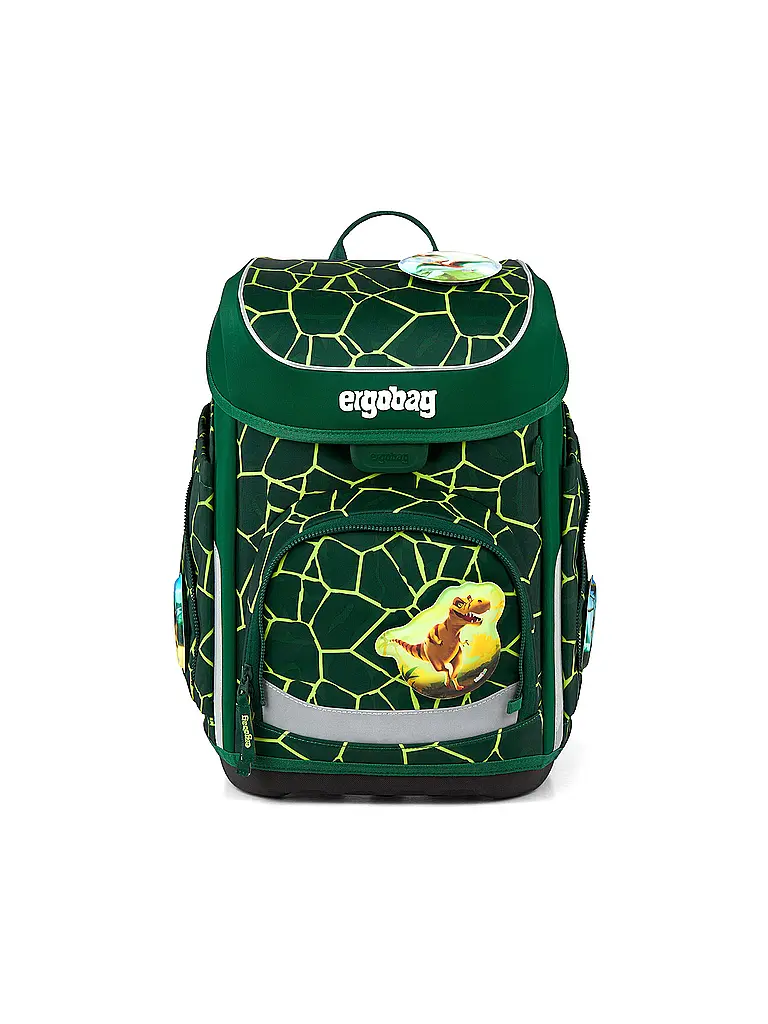 ERGOBAG | Schultaschen Set 5tlg CUBO Bärrex 2026 | Verde oscuro