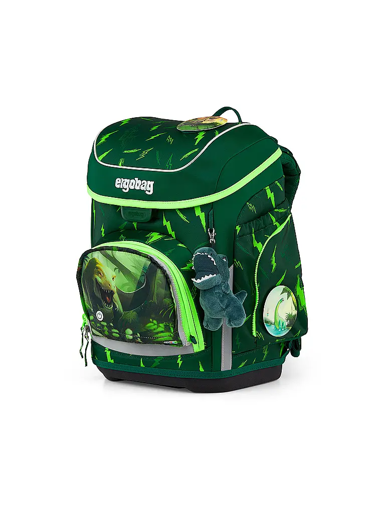 ERGOBAG | Schultaschen Set 5tlg CUBO Bärtastisch 2026 | Verde oscuro