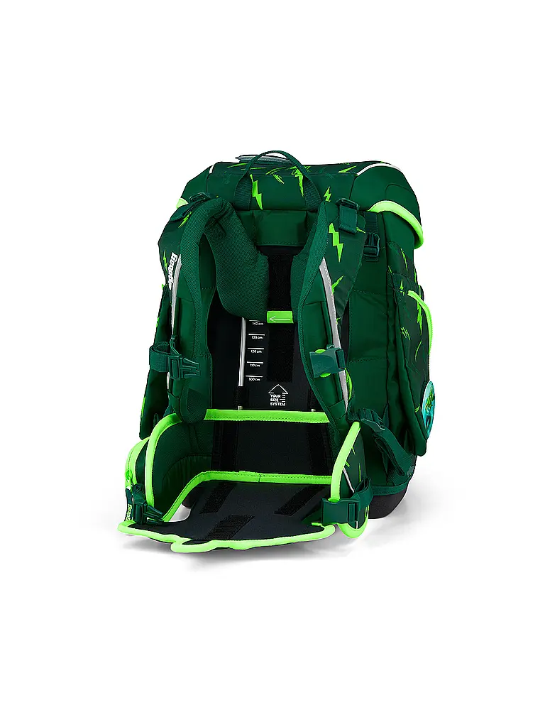 ERGOBAG | Schultaschen Set 5tlg CUBO Bärtastisch 2026 | Verde oscuro