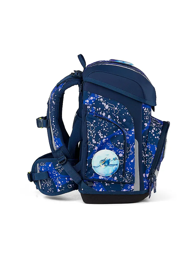 ERGOBAG | Schultaschen Set 5tlg CUBO OzeanBärwohner  | Lila