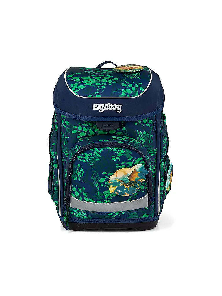 ERGOBAG | Schultaschen Set 5tlg CUBO | Negro