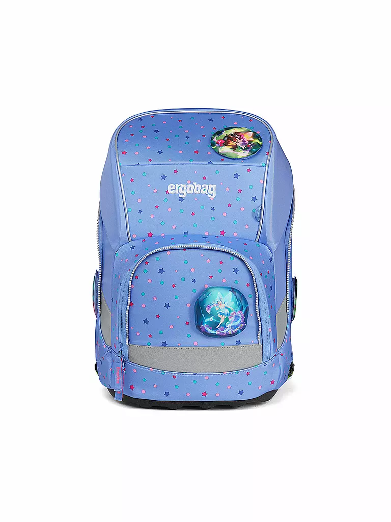ERGOBAG | Schultaschen Set 5tlg Wide - Bärzaubernd | Azul claro