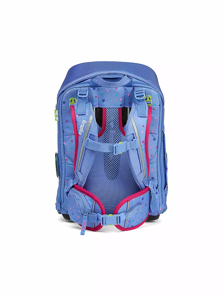 ERGOBAG | Schultaschen Set 5tlg Wide - Bärzaubernd | Azul claro