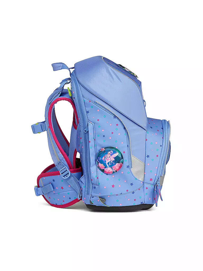 ERGOBAG | Schultaschen Set 5tlg Wide - Bärzaubernd | Azul claro