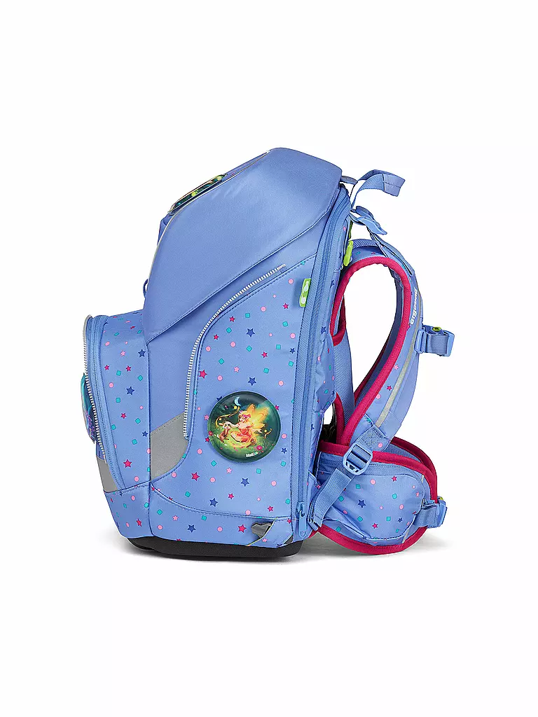 ERGOBAG | Schultaschen Set 5tlg Wide - Bärzaubernd | Azul claro