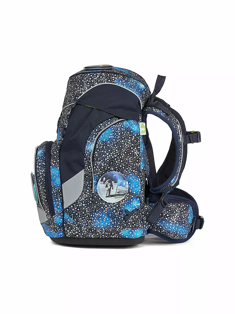 ERGOBAG | Schultaschen Set 6tlg. Pack - Bär Anhalter durch die Galaxie | Azul oscuro