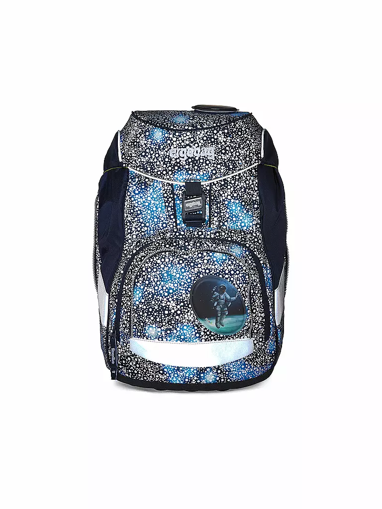 ERGOBAG | Schultaschen Set 6tlg. Pack - Bär Anhalter durch die Galaxie | Azul oscuro
