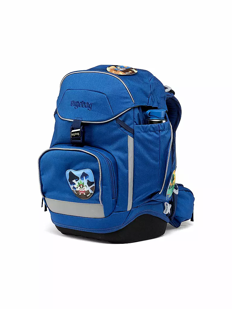 ERGOBAG | Schultaschen-Set 6-tlg. Pack - WaldmonstBär | Azul